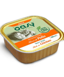 אואסי Oasy מעדן לחתולים 100 גרם - עוף