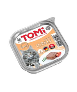טומי מעדן פטה הודו 100 גרם לחתולים