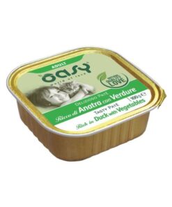 אואסי Oasy מעדן לחתולים 100 גרם - ברווז