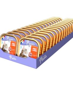 מגש פלסיר מעדן פטה עם עוף לחתולים 100 גרם * 32 יח