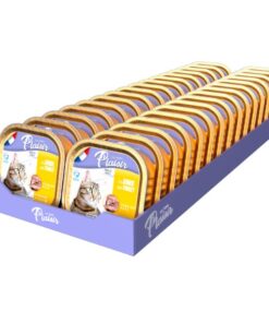מגש פלסיר מעדן פטה עם הודו לחתולים 100 גרם * 32 יח