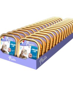 מגש פלסיר מעדן פטה עם דג קוד לחתולים 100 גרם * 32 יח