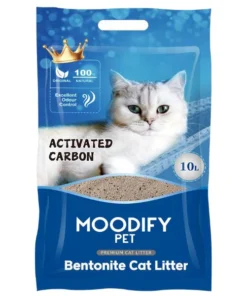 מודיפיי Moodify חול לחתולים מתגבש בתוספת פחם פעיל - 10 ליטר