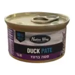 נייטיב פטה ברווז לחתול 85 גרם