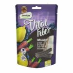 Vital Fiber מקל לעיסה דנטלי ללא דגנים בטעם אגס, גזר סגול ואוכמניות 80 גרם