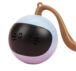 פופוס צעצוע לחתול כדור רץ נטען אינטרקטיבי