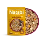 נטסבי עוף מזון טבעי מאודה 500 גרם - Natsbi Chicken