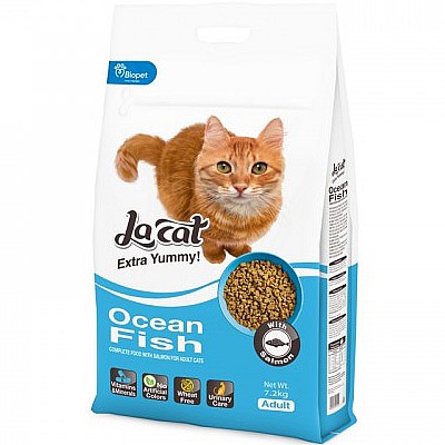 לה קט חתול בוגר דגי ים 7.2 ק"ג-La Cat Adult Cat Ocean Fish