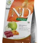 נטורל אנד דלישס צבי ודלעת חתול בוגר 5 ק"ג-N&D Grain Free Venison Adult Cat