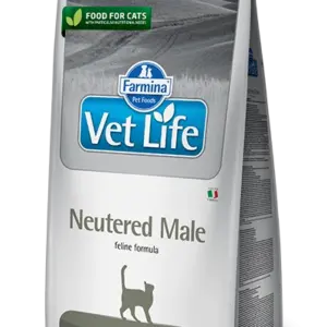 וט לייף חתול זכר מסורס 5 ק"ג-Vet Life Neutered Male