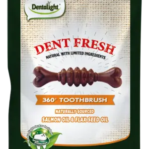 דנט פרש חטיף דנטלי שמן סלמון&זרעי פשתן- Dent Fresh Salmon oil&Flax seed oil