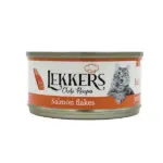 LEKKERS - מעדן חתולים פתיתי סלמון(9) - 85 גרם