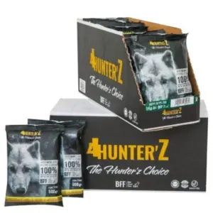 4Hunterz פור האנטרז מזון טבעי לכלבים עוף סלמון פירות וירקות - 6 ק"ג