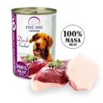 פיין דוג Fine dog אקסלוסיב מעדן פטה לכלבים ברווז - 400 גרם