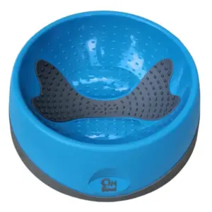 ליקי מט Oh Bowl קערת האכלה וליקוק דנטלית טורקיז - גדול