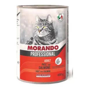 שימורים לחתול,Morando Professional, פטה סלמון 400 גר'