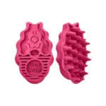 קונג זום גרום ZoomGroom מברשת קרצוף והברשה לפרווה קצרה - קטן