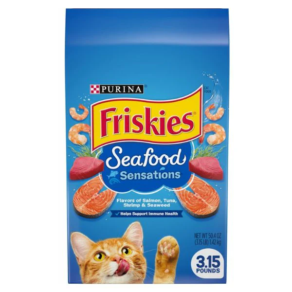 פריסקיז מעדני הים Seafood Sensations לחתולים 7.2 ק"ג
