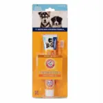ערכה דנטלית מקצועית לגורים Arm & Hammer