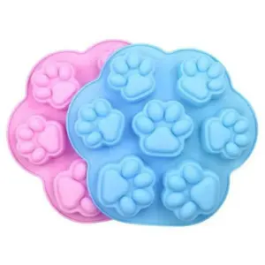 תבנית סיליקון מעוגלת כפות PAWS
