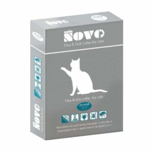 קולר סולונובו לחתולים נגד קרציות ופרעושים - Solo Novo