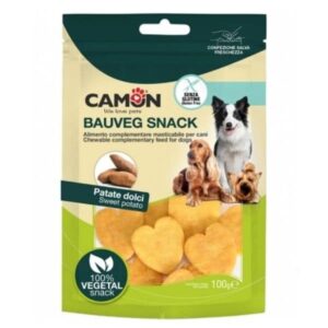 קמון חטיף טבעוני לבבות בטטה Camon - 100 גרם