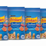רביעיית פריסקיז Friskies Seafood Sensations חגיגת ים מזון יבש לחתולים – סה"כ 5.6 ק"ג