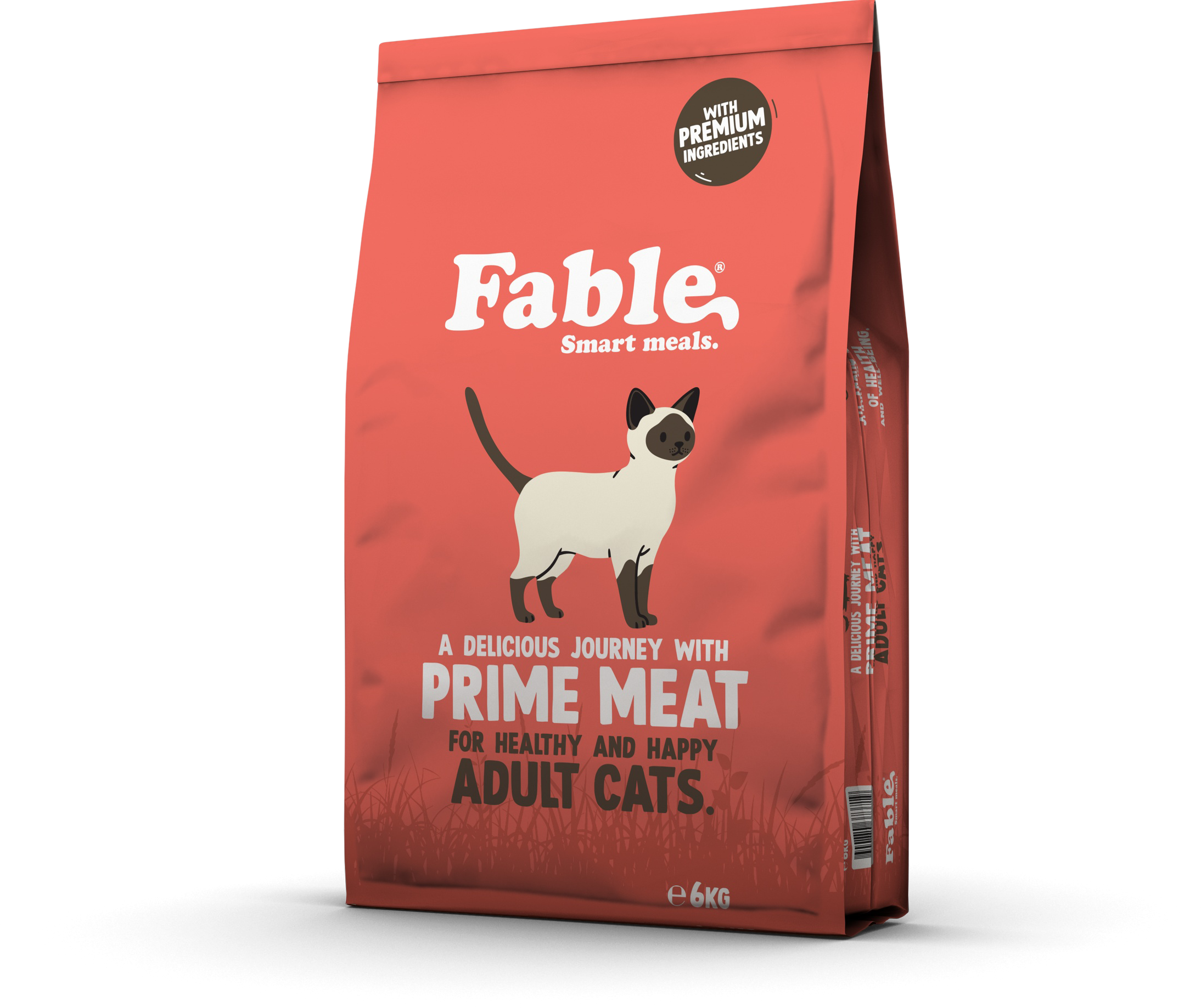 פייבל מזון יבש לחתולים בוגרים 6 ק"ג - PRIME MEAT