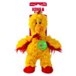 בובת חבל קשרים לכלב קונג תרנגולת מידה | KONG Knots Crosses Chicken M