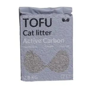 חול טופו אינפיניטי עם פחם פעיל 7 ליטר (2.8 ק"ג) - Infinity Pets Tofu Active Carbon